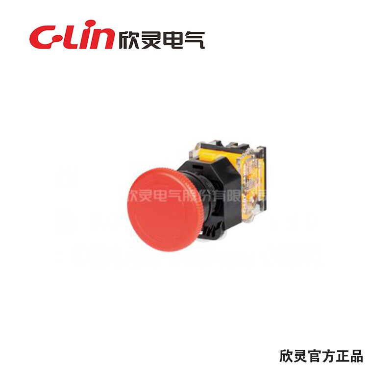 Hingling Mushroom Head Emergency Switch LAN38-22D-11Z (LA38-11ZS) Rush Stop Button