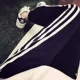 2018 mới cộng với quần bó sát nhung nữ sinh viên phiên bản Hàn Quốc của quần harem bf Harajuku lỏng lẻo quần dày mùa thu đông