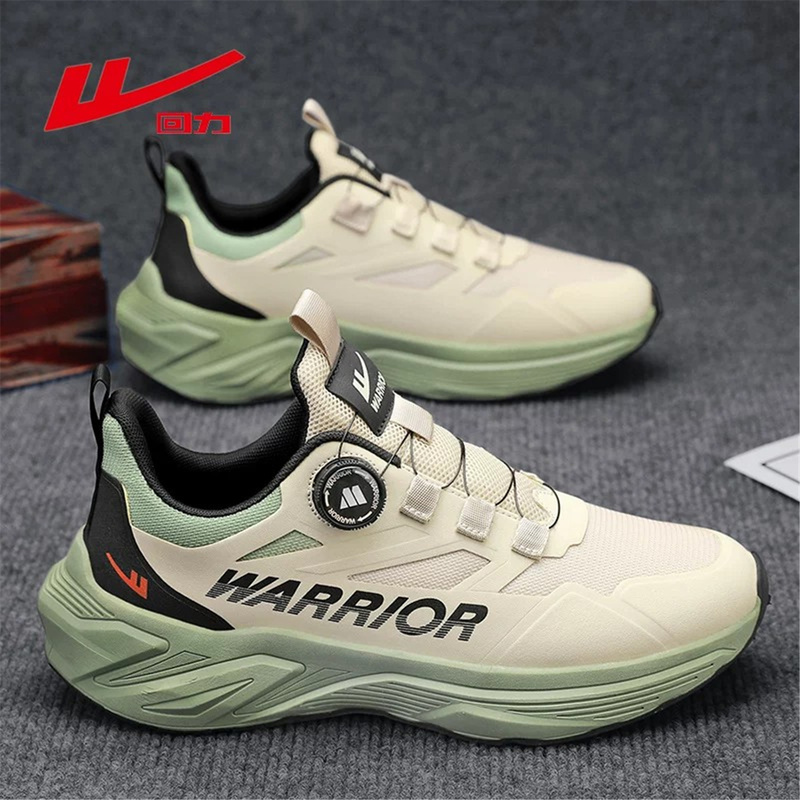 Pull-Back Sports Men's Shoes 2026 New Lace-Free Youth Shock-Absorbing Soft-Soled Lightweight Running Shoes with Rotating Buckle Shoes Pull-Back Sports Men's Shoes 2026 New Lace-Free Youth Shock-Absorbing Soft-Soled Lightweight Running Shoes with Rotating Buckle Shoes
