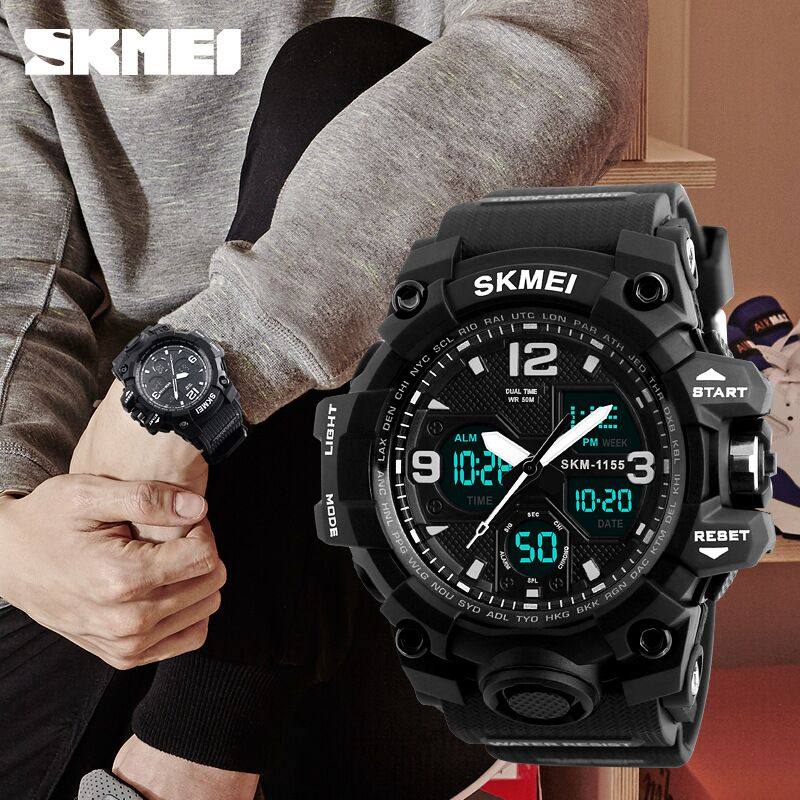 Outdoor Multifunction Men's Special Soldiers Waterproof Hand Meters Amazon Mountaineering Biglight Nighttime Big Table Disc Sports Military Watches