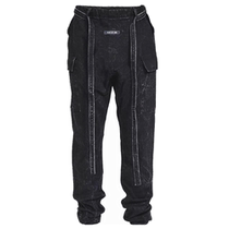 Correct FOG fear of god main line sixth season jeans streamers high street trousers drawstring INS tide brand men