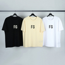 FEAR OF GOD rich FG High Street FOG reverse wear loose Ouyang Nana with short sleeve T-shirt men trend summer