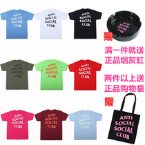 Tested ANTI SOCIAL SOCIAL CLUB BASIC LETTER INS tide BRAND short-sleeved trend loose T-SHIRT