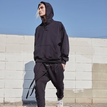 fog fear of god main line Henry collar button hoodie high street loose trend wild Hoodie Man