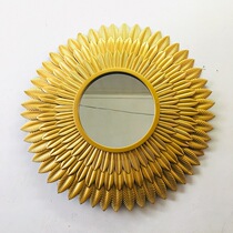 Spot Eurostyle Hanging Mirror Home Decoration Mirror Background Wall Mirror Creative Mirror Genguan Wall Decoration Fireplace Mirror Dining Side Hanging Mirror