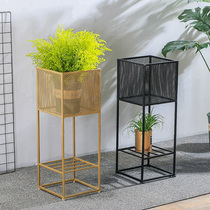 ins Nordic minimalist iron art flower shelf swing piece home decoration containing swing piece creative flower shelf iron art handicraft