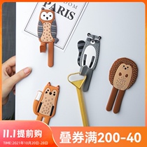 Sherry cartoon cute animal refrigerator patch magnet adhesive hook Nordic creative early childhood whiteboard tile key adhesive hook