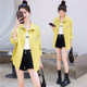 Spring and Autumn Hong Kong style loose casual versatile denim jacket for women