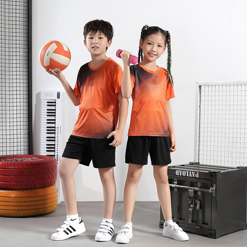 Children Customize Badminton Suit Summer New Fashion Breathable Short Sleeve Competition Training Sports Suit Volleyball Team Uniforms-Taobao