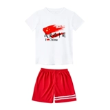 Детский спортивный костюм подходит для мужчин и женщин для школьников, комплект для раннего возраста