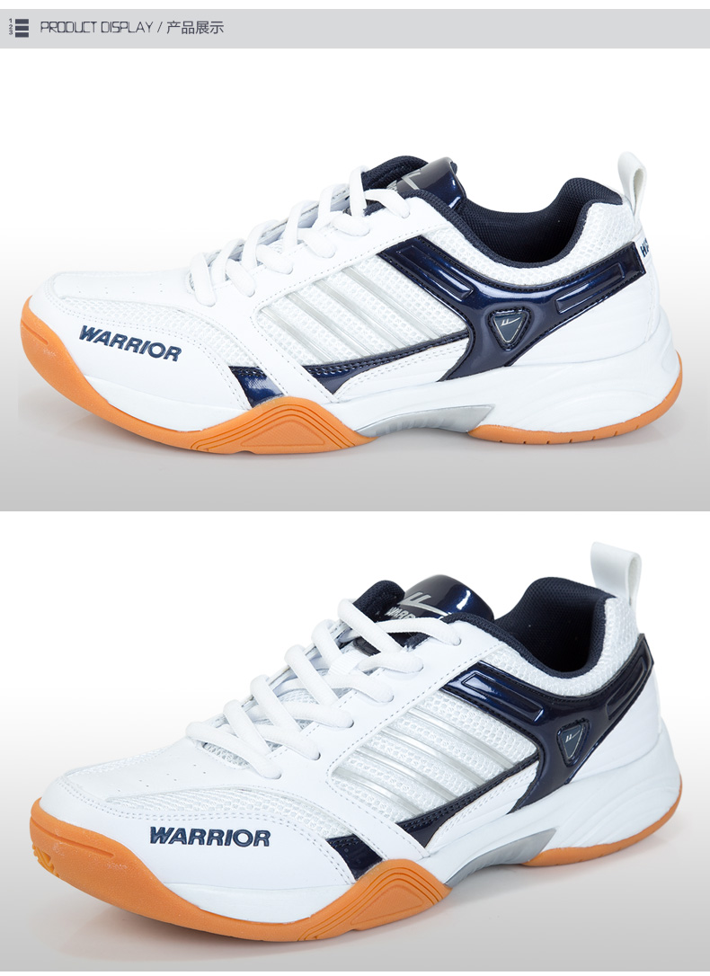 Chaussures tennis de table uniGenre WARRIOR WR-3089 - Ref 845408 Image 10