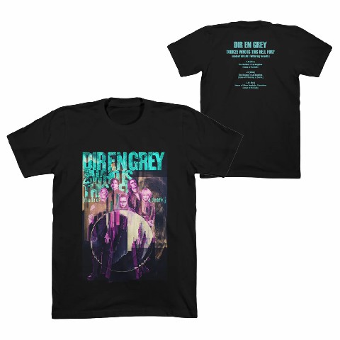 DIR EN GREY【U.S. TOUR25 WHO IS THIS HELL FOR】 T-Shirt T恤