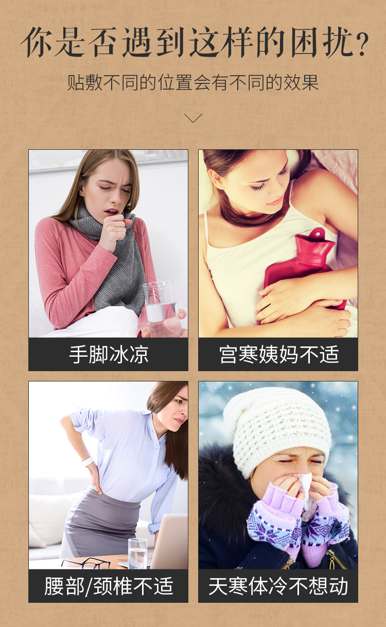 修正 艾草生姜暖贴 20片 图4