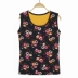 Phụ nữ trung niên mùa thu và mùa đông đồ lót vest vest Người mẹ trung niên mặc ấm cộng với áo thun nhung nhung hàng đầu áo khoác phao nữ Áo vest