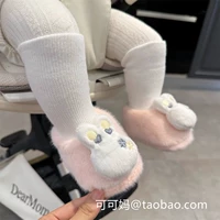 Плюшевый розовый кролик, белый кролик