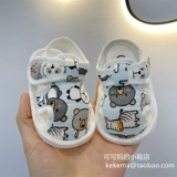 Летняя нескользящая обувь для новорожденных 0–1 года, обувь для малышей мужского и женского пола от 3 до 67–12 месяцев, тканевая обувь на мягкой подошве, одинарные туфли