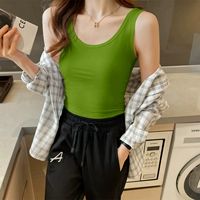 Зеленое хлопковое короткое фруктовое масло