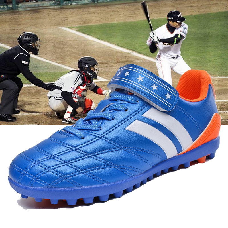 Children's baseball shoes low top baseball softball training shoes rubber sole broken nails training shoes youth men's and women's baseball softball shoes