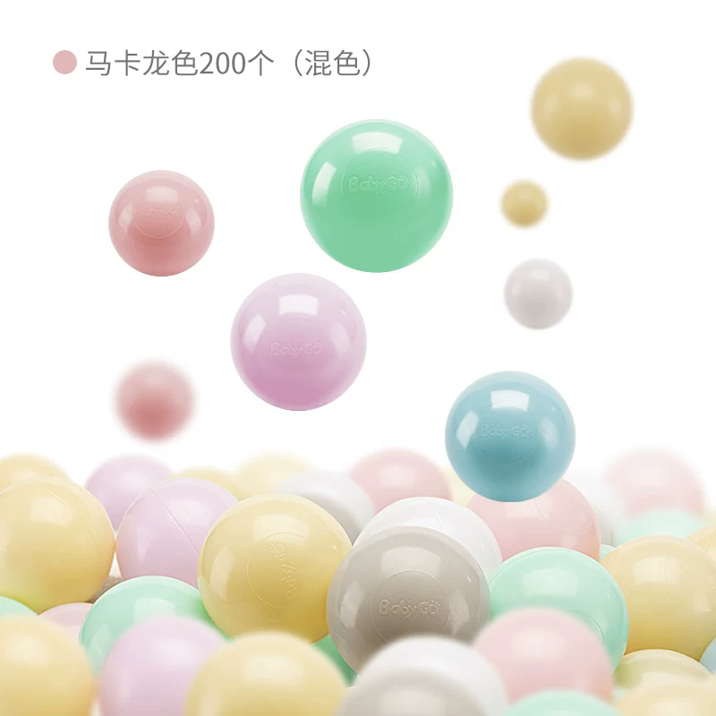 [Same price: 618] BABYGO ocean ball pool indoor baby chewable toy thickened safety wave ball
