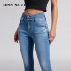 MissSixty2024 new summer jeans women's double-button retro slim pencil pants with slim feet and versatile