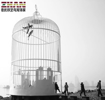 Iron Birdcage outdoor Birdcage Pavilion floor Birdcage wedding decoration large large birdcage can be customized