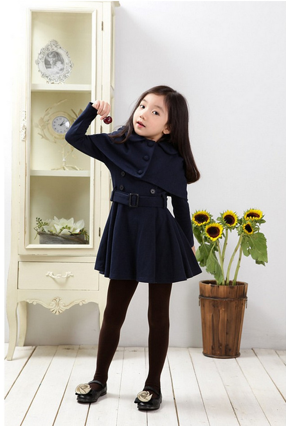 Cape pour fille en laine - Ref 2156590 Image 8