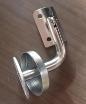 304 stainless steel solid handrail bracket solid wood stair bracket accessories bar fixed wall bracket special price