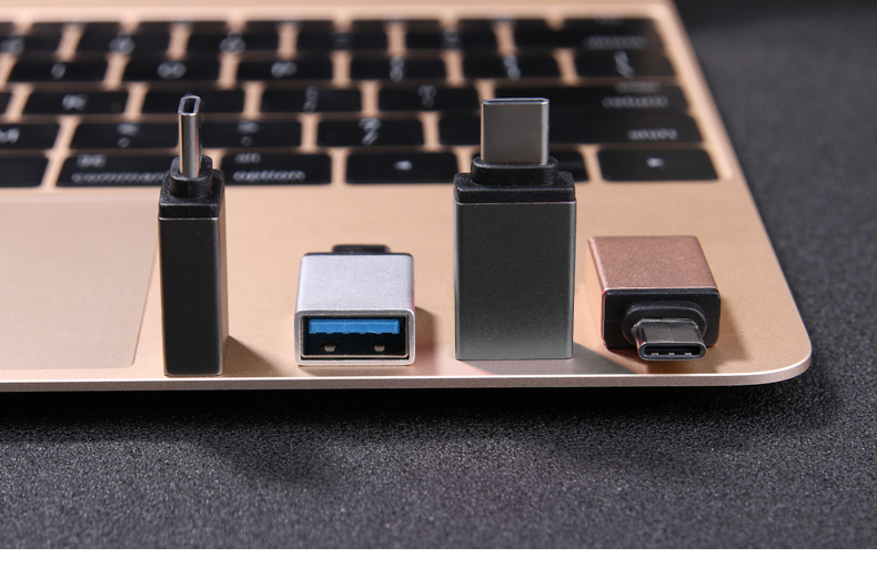 type-c kết nối bộ chuyển đổi của Apple máy tính xách tay vinh quang Jin Zhongxing nối điện thoại đầu đọc thẻ USB mở rộng đĩa U - USB Aaccessories quạt mini để bàn
