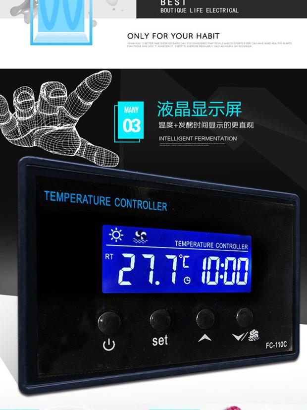 máy làm sữa chua chefman 8 cốc thủy tinh Máy làm sữa chua thương mại với tủ lạnh lên men tự động một máy làm sữa chua lớn nhỏ cũ sưởi ấm tiệt trùng tủ ủ - Sản xuất sữa chua máy làm sữa chua kangaroo