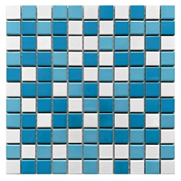 Ярко -синий белый