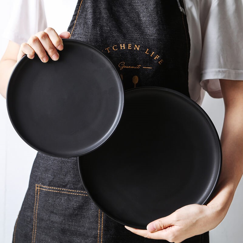 The Nordic idea ceramics steak web celebrity light and decoration plate ins western - style food dish dish tray was breakfast tray