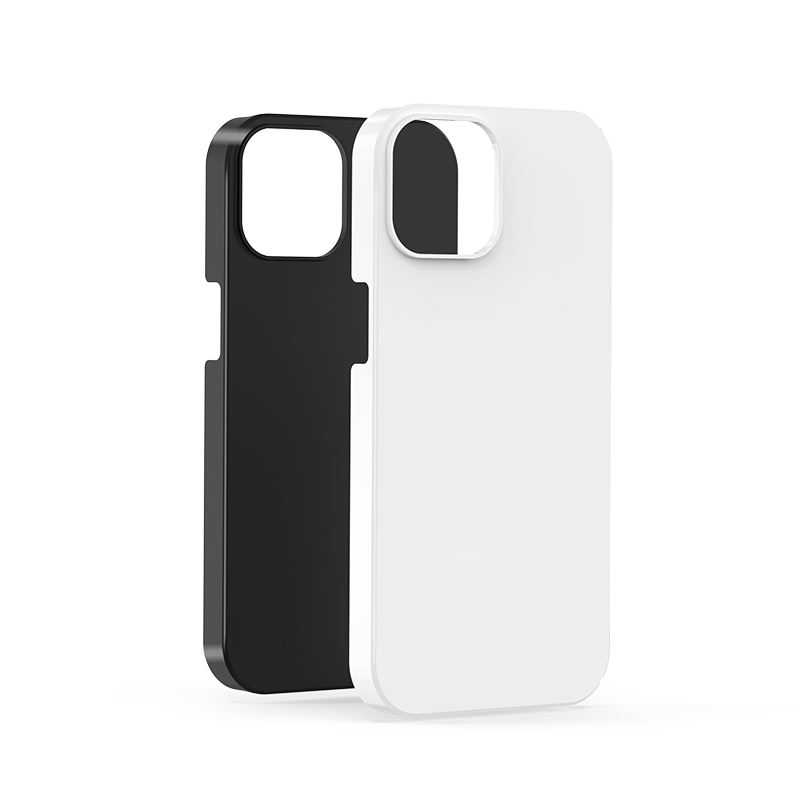 Film Shell Sublimation DIY Custom Phone Case Heat Transfer Machine Special White Base Shell Suitable for Apple, Huawei, Samsung, Etc. Two-In-One High-Definition Matte Surface Phone Case