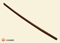 (Three Sun Moon martial arts props) Kendo with a special red Jian wooden knife for the grade test Duan Suzhen with a wooden knife