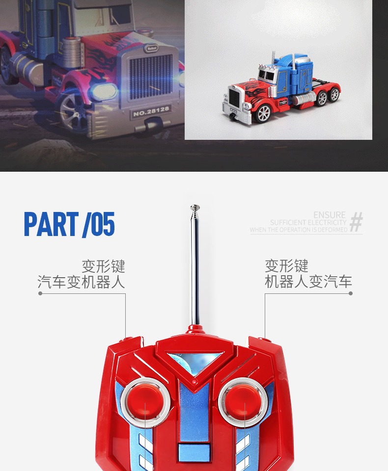 Điều khiển từ xa xe biến dạng King Kong robot sạc xe máy Optimus Tianzhu hornet trẻ em đồ chơi xe con đồ chơi điều khiển từ xa cao cấp