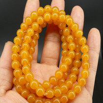 Yunnan Huanglong Jade Necklace Huanglong Jade Bracelet Natural Mens Jade Bracelet Womens 108 Jade Beads Necklace 108