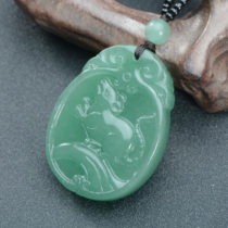 Dongling Yuzu Shark Penging This Year Hanging Hanglu Rat Report Men and Womens Yu Brand Jewelry Jade Neck