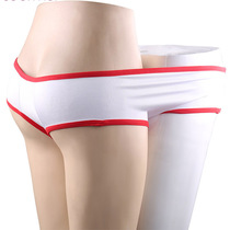 Men and women sharing underpants lovers double pants sexy ultra-elastic love Inner Passion Temptation Combined Flirty Pants
