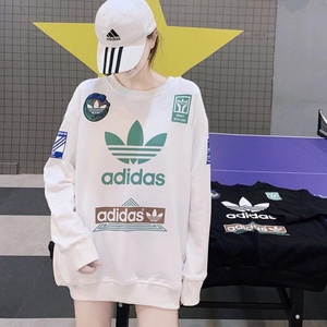 【第二三件0元】卫衣情侣纯棉印花