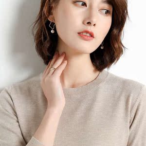 第二件0元！短款套头羊毛针织衫