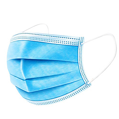 【100个装】含熔喷布三层防护口罩