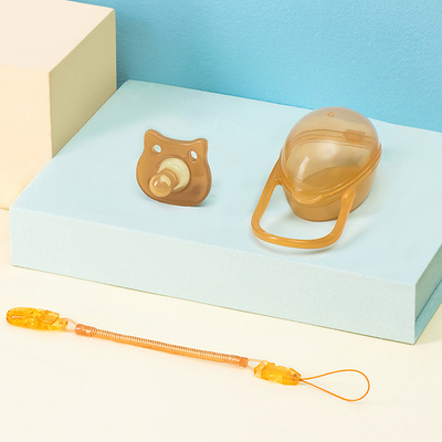 【送收纳盒+防掉链】超软安抚奶嘴