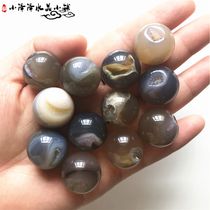 Natural Grey Manau Water Crystal Cave Openings Laughing Diy Loose Beads Ornaments Accessories Women Bracelet Necklace Earrings