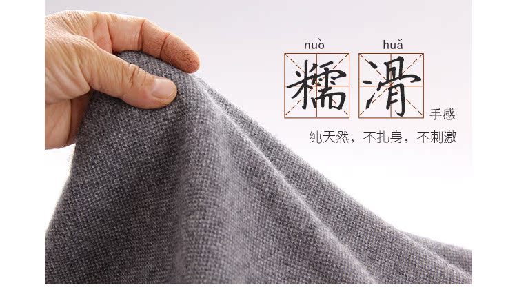 Trung niên cha nạp áo len cashmere áo nịt áo len áo gi lê dày áo gi lê áo gi lê áo len lớn kích thước lớn áo len