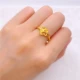 Nhẫn vàng cát nữ Thời gian dài không phai Thời trang Hàn Quốc Trang sức vàng châu Âu Trang sức mạ vàng Nhẫn vàng giả sống nhẫn doji