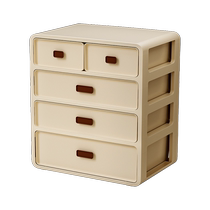 Underwear storage box drawer-type household underwear and socks box three-in-one intimate clothing partitioned wardrobe organization artifact