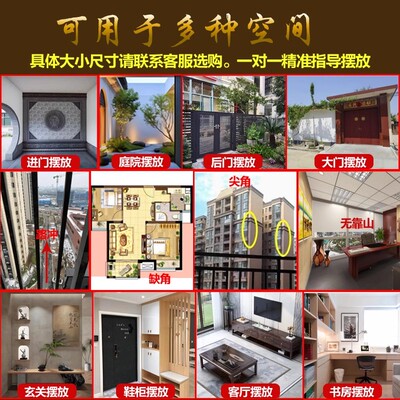 正宗泰山石敢当天然黄玉原石旺财补角家宅挡路室内外摆件靠山假山