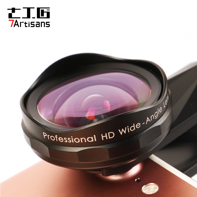 Seven Craftsmen Super Wide Angle Fish Eye Mobile Phone Lens Apple 7 Huawei General Photography External HD Lens Special Price
