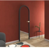 Nordic ins of Velvet Light Luxury Prading Mirror Arckes Личные творческие золотые притяжения -зеркало дизайнер зеркала