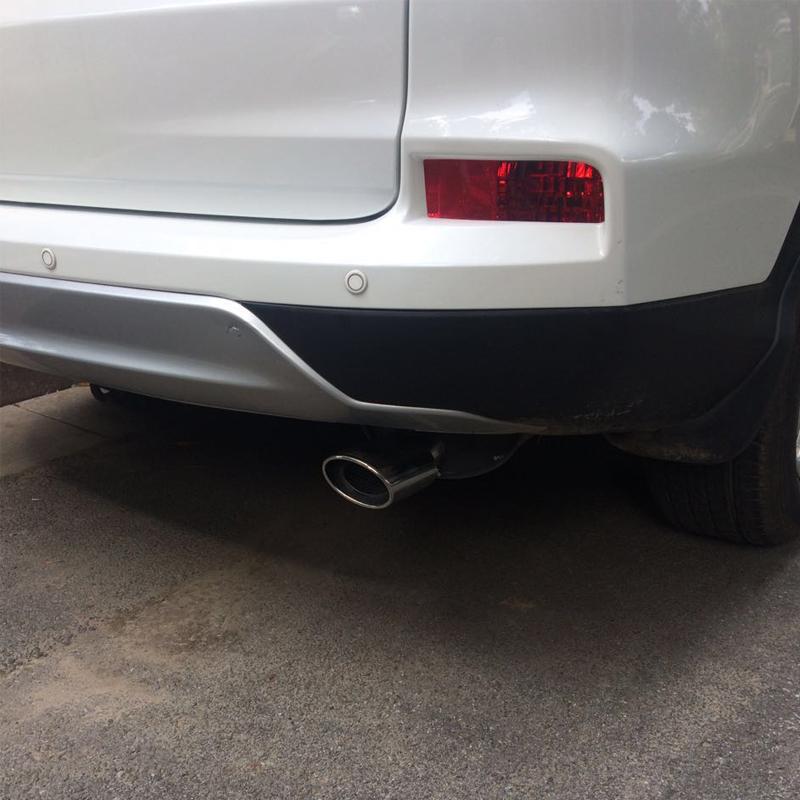 Dongfeng Feng330 360 370 tail throat modified stainless steel exhaust tube silencer