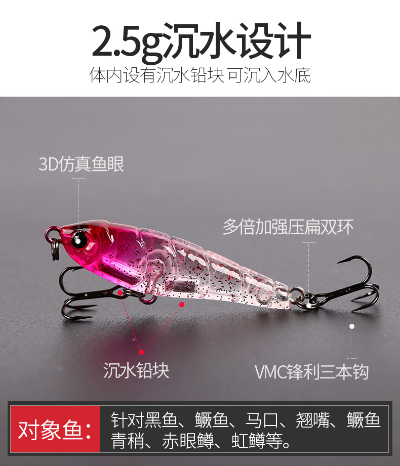 Hard Swimbaits Jointed Swimbaits Electric Minnows Lures Bass Trout Fresh Water Fishing Lure